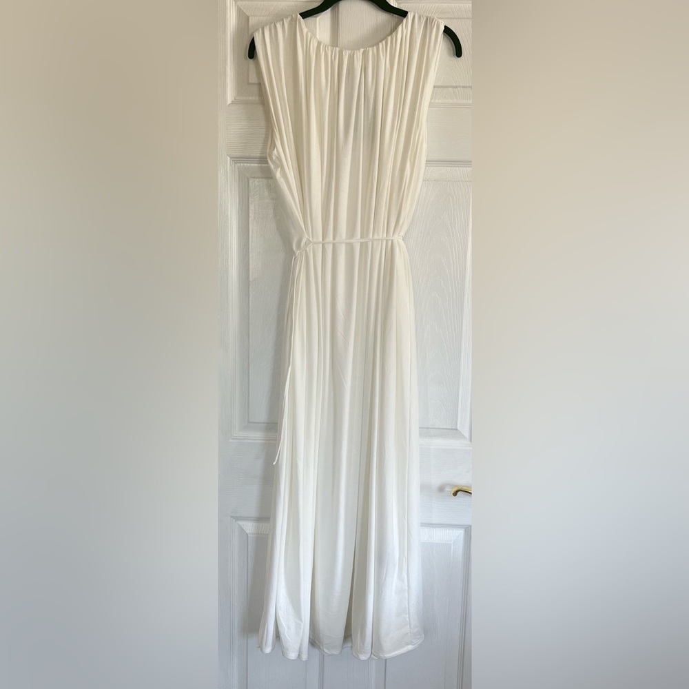 H&M White Dress Size L NWT